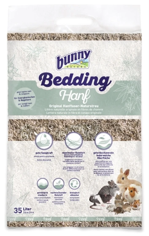 Bunny Nature Bodembedekking Hennepvezel 35 liter