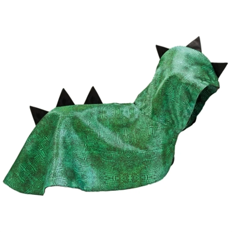 Croci Verkleedmantel Tricky Dragon Groen 20 cm - 1 stuk