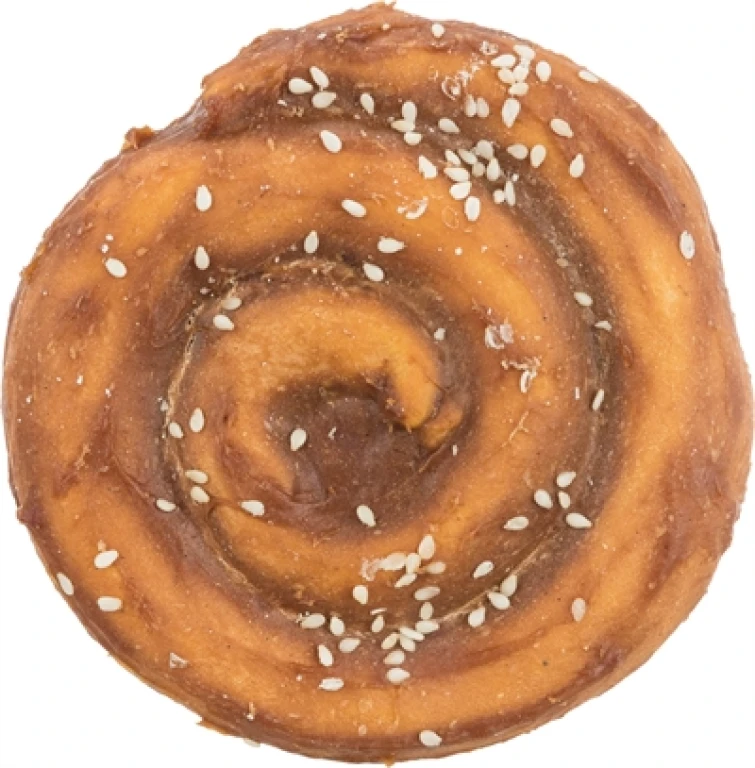 Hondensnacks Eend en Runderhuid 9 cm - set van 50 stuks