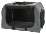 TRIXIE Huisdier Reisbench Soft Kennel Easy Grafiet 1 stuk