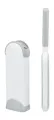 TRIXIE HARENPLUIZENBORSTEL MET REINIGINGSSTATION WIT / GRIJS