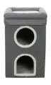 TRIXIE KRABPAAL CAT TOWER SAUL GRIJS