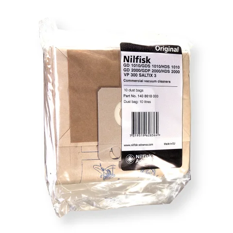 Nilfisk originele stofzuigerzakken papier GD190 - 140 8618 000