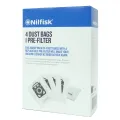 Nilfisk stofzuigerzakken fleece voor Elite, Extreme en King - set van 4