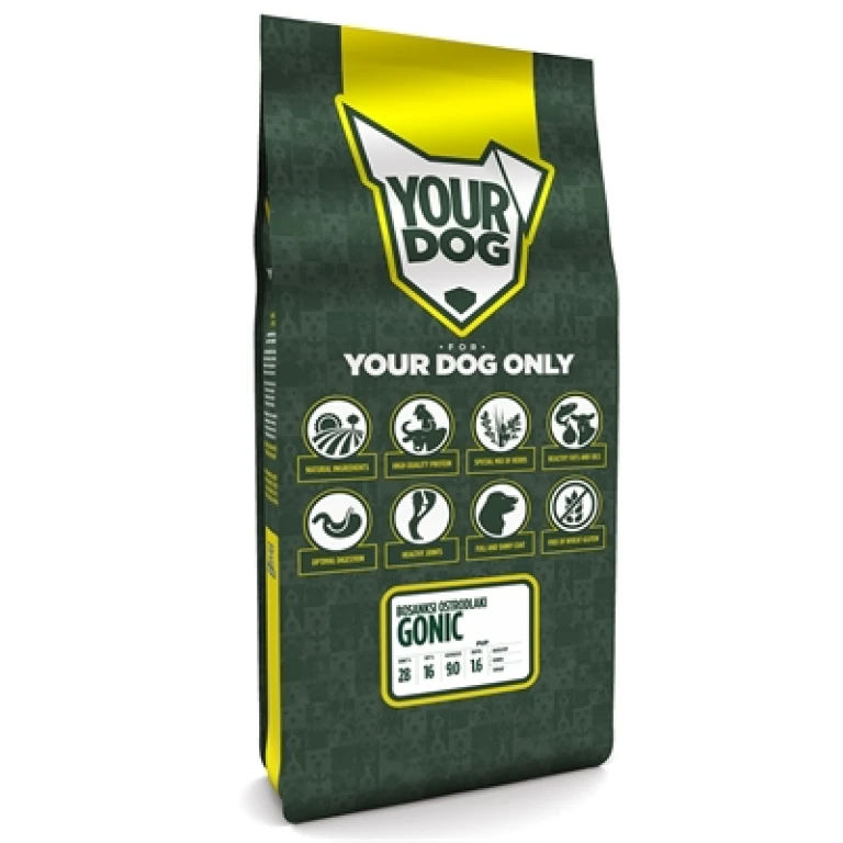 YOURDOG Hond Droogvoer Bosanksi Ostrodlaki Gonic Pup 12 kg