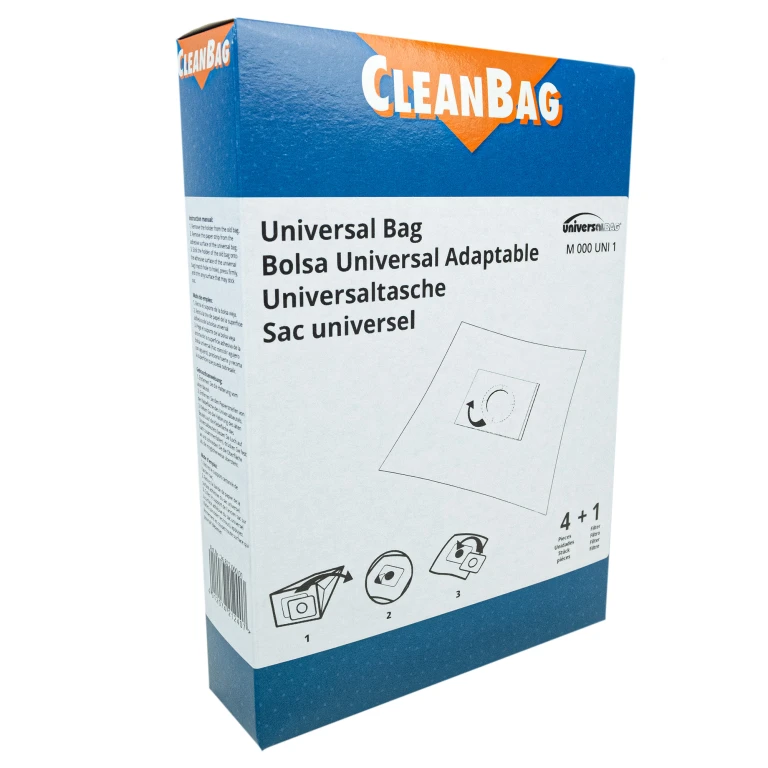 Cleanbag Universele Stofzuigerzakken Fleece - Set van 4