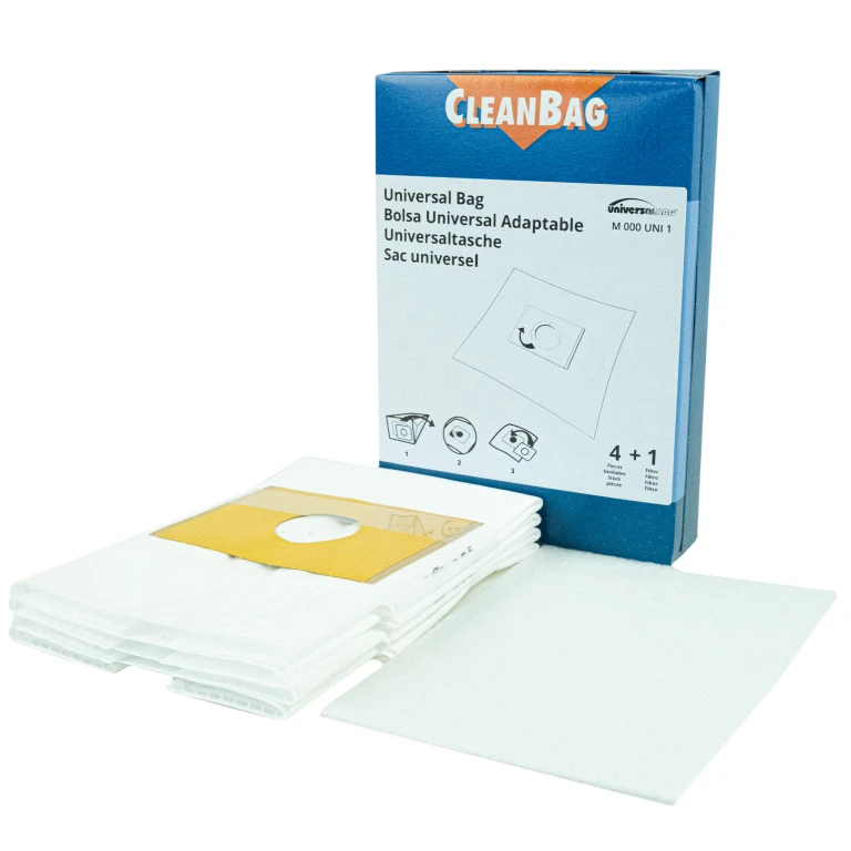 Cleanbag Universele Stofzuigerzakken Fleece - Set van 4