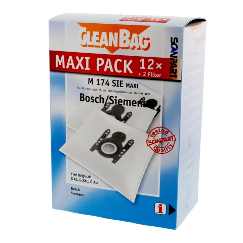 Cleanbag universele stofzuigerzakken Bosch Siemens type G XL/G XXL/G ALL