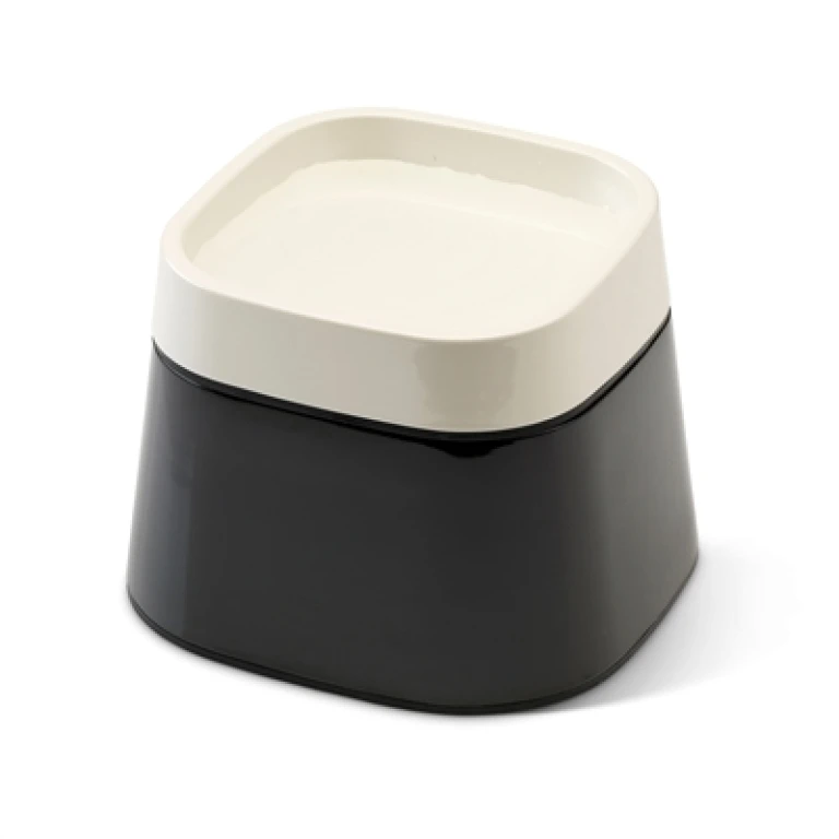 SAVIC Ergo Cube Drinkbak voor katten - Crème/Zwart - 1 stuk