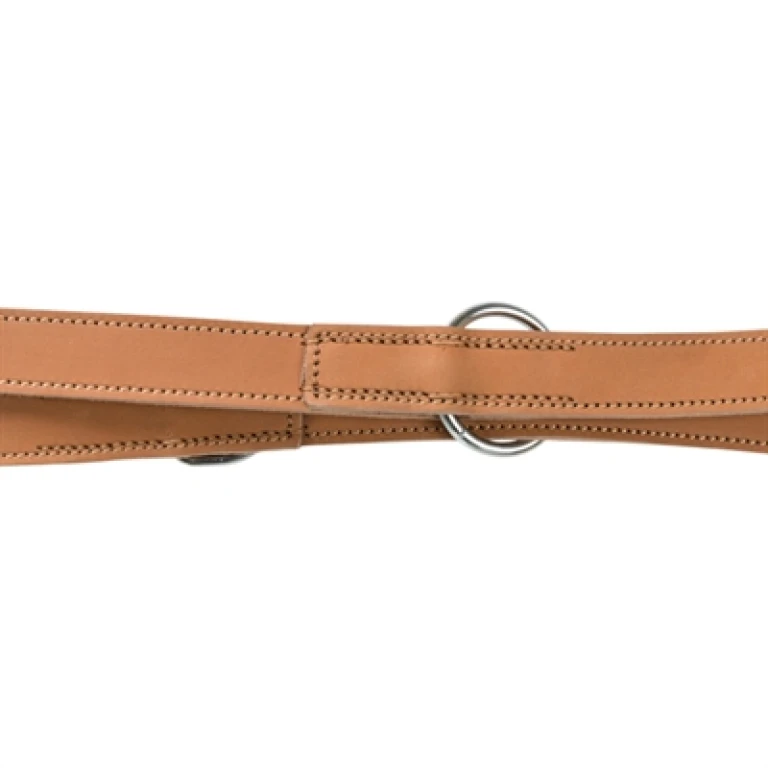 TRIXIE Rustic Heartbeat hondenriem verstelbaar vetleer bruin - 1 stuk