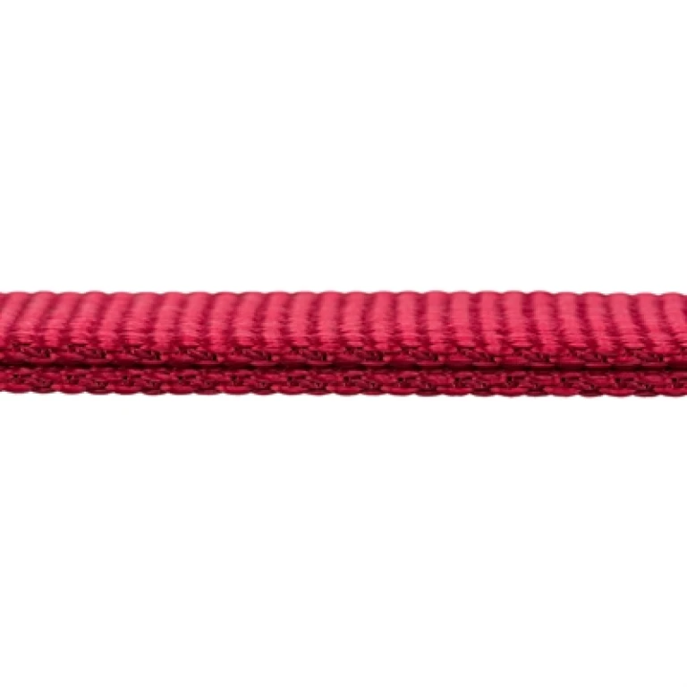 TRIXIE Hondenriem Premium Verstelbaar Tweelaags Rood - 200 x 1,5 cm - 1 stuk