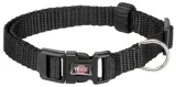 Trixie Premium Hondenhalsband Zwart XS-S (22-35x1 cm) - 1 stuk