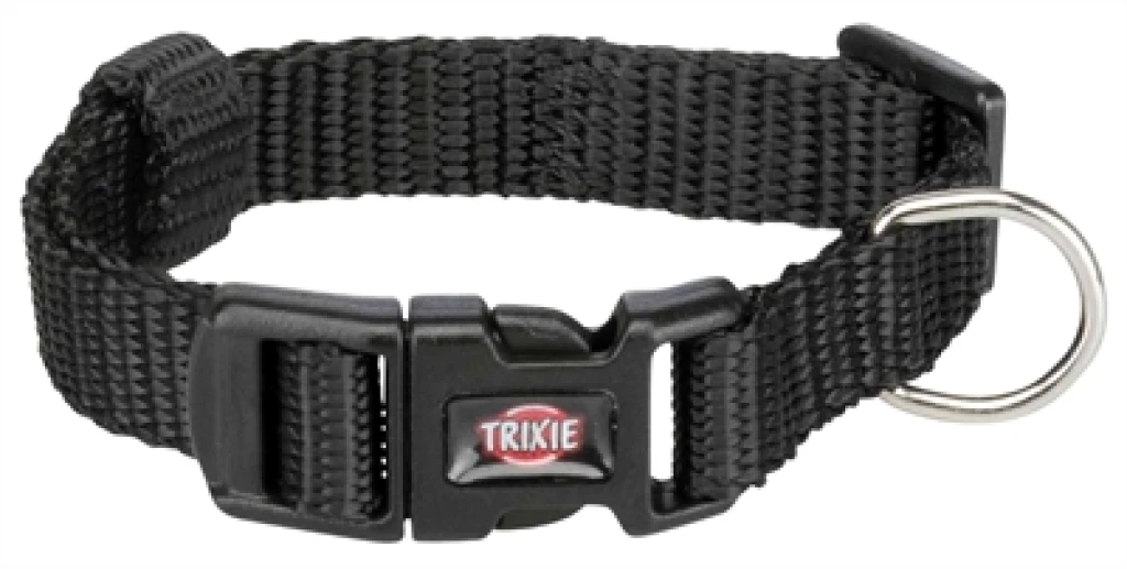 Trixie Hondenhalsband Premium Zwart XXS-XS 1 stuk