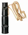 Hondentrainingsfluit Dubbeltoon Buffelhoorn 9 cm - 1 stuk