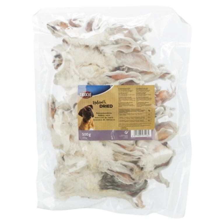 Trixie Konijnenoren met Vacht Hondensnacks - 500 gram