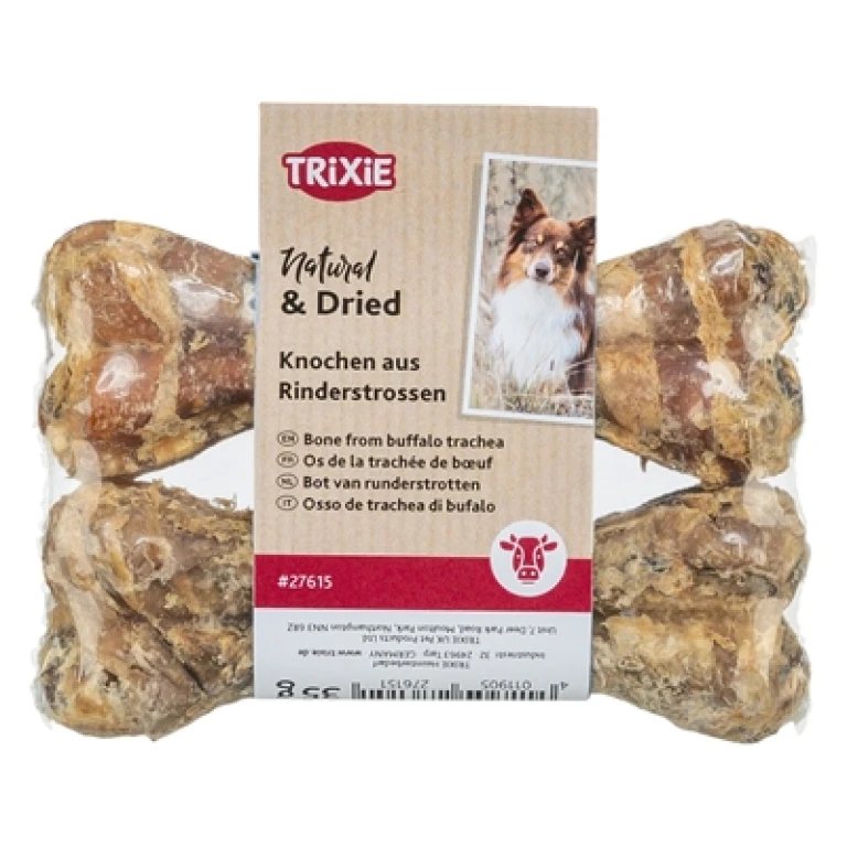 TRIXIE Kauwbouten van runderstrotten 10 cm - 1 stuk