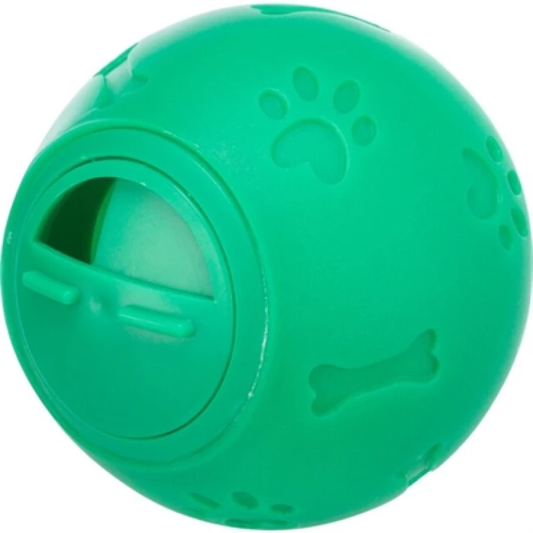 Hond training speelgoed Snackbal Blauw 11 cm - 1 stuk