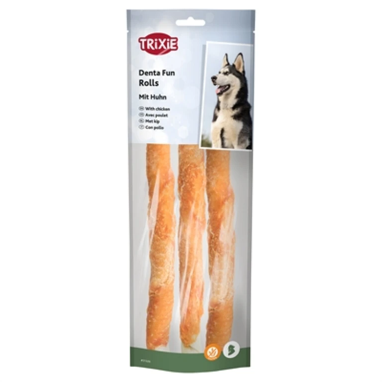 Hondensnack Kip Kauwrol 250 gram (1 stuk)
