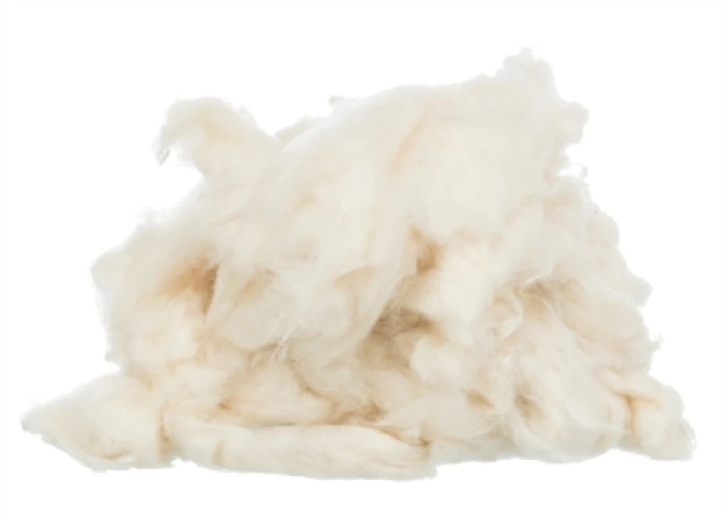 TRIXIE Nestmateriaal Kapok Creme - 1 stuk