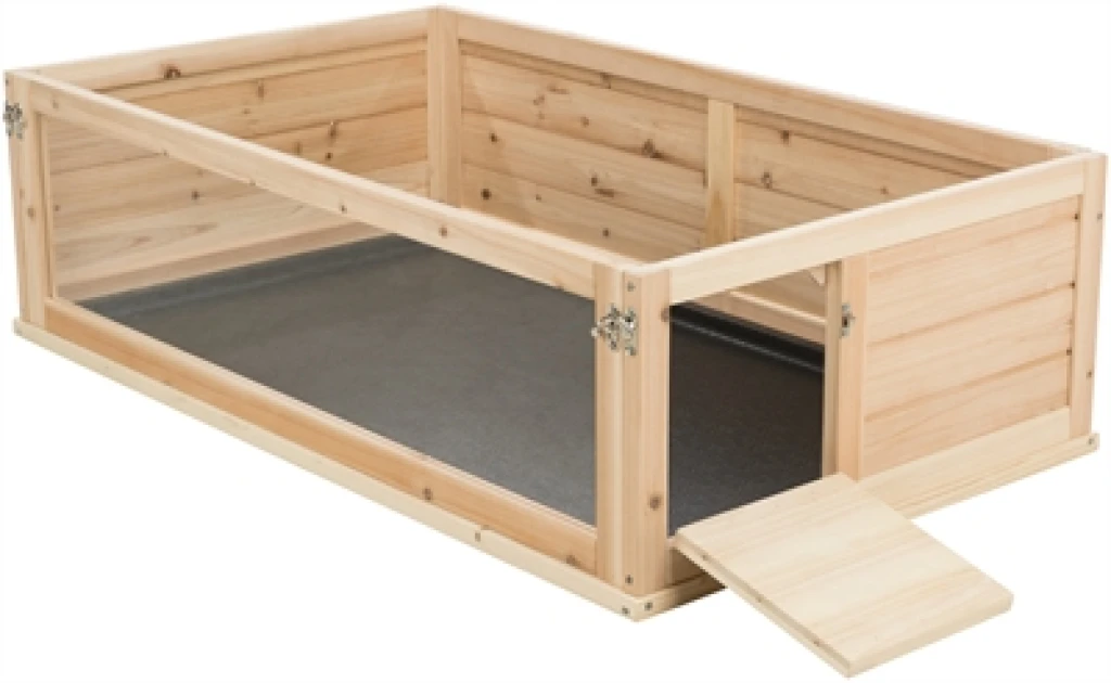 Trixie Indoor Ren voor Cavia's van Hout en Plexiglas - 1 stuk