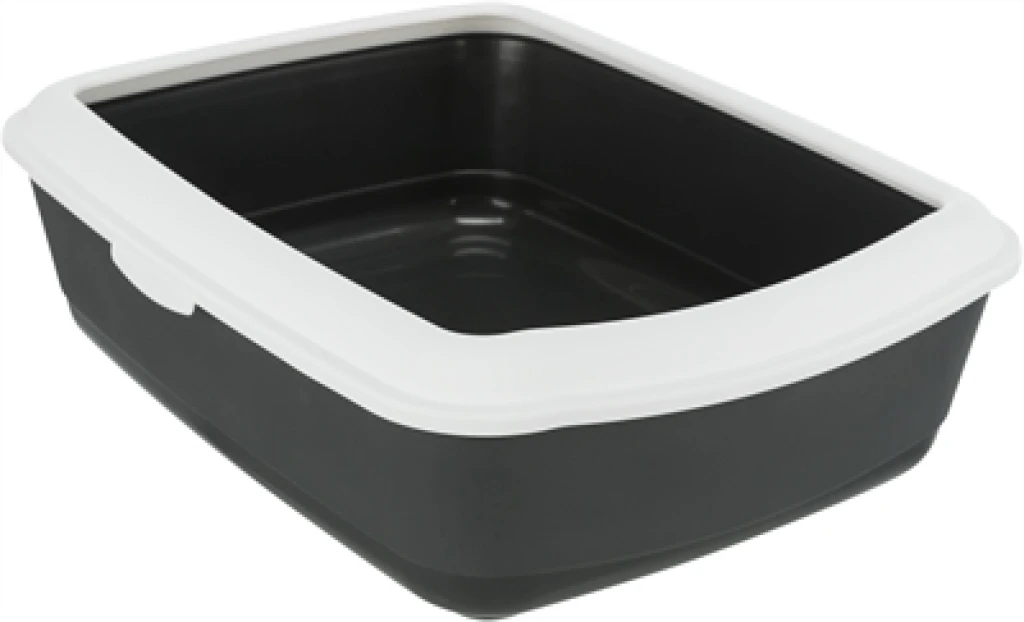 Trixie Kattenbak Classic Antraciet/Wit 47 x 37 x 15 cm