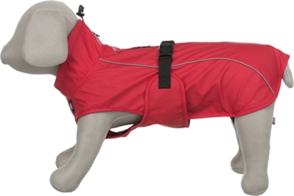 Trixie Regenjas Vimy voor Hond - Rood - 1 stuk