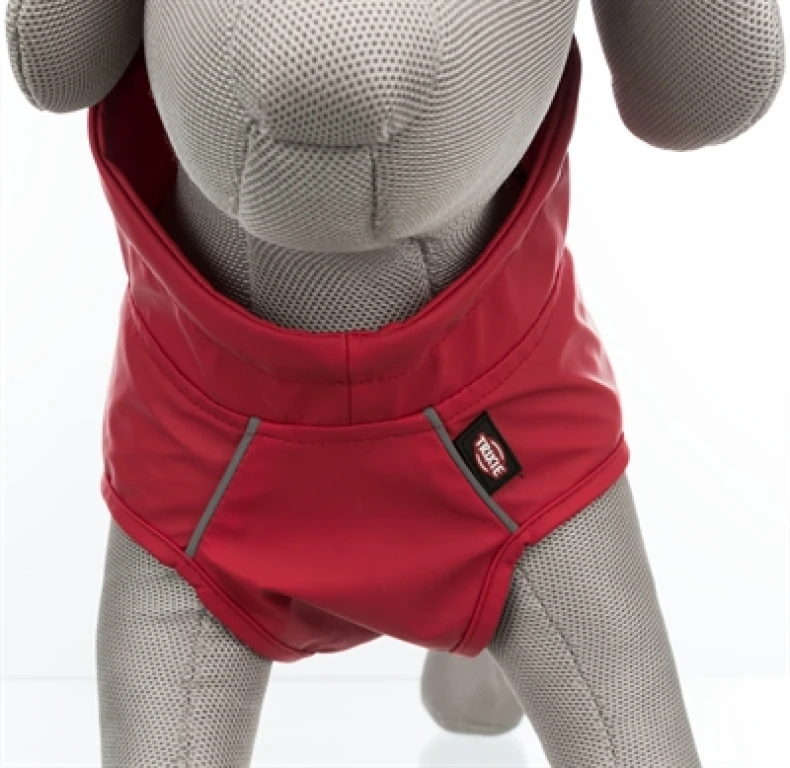 TRIXIE Regenjas Hond Vimy Rood - 55 cm - 1 stuk