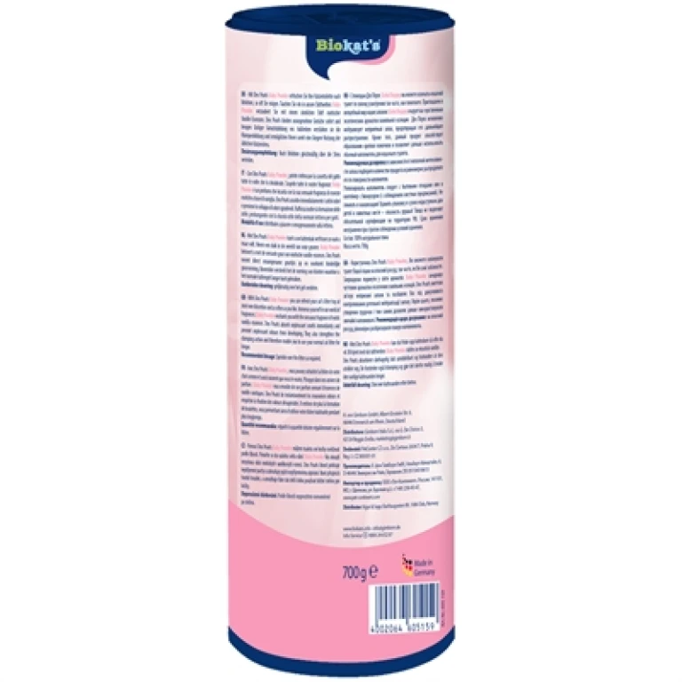 Kattenbakdeodorant Babypoeder 700 gram