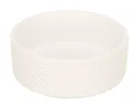 TRIXIE VOERBAK / DRINKBAK WAVE KERAMIEK WIT