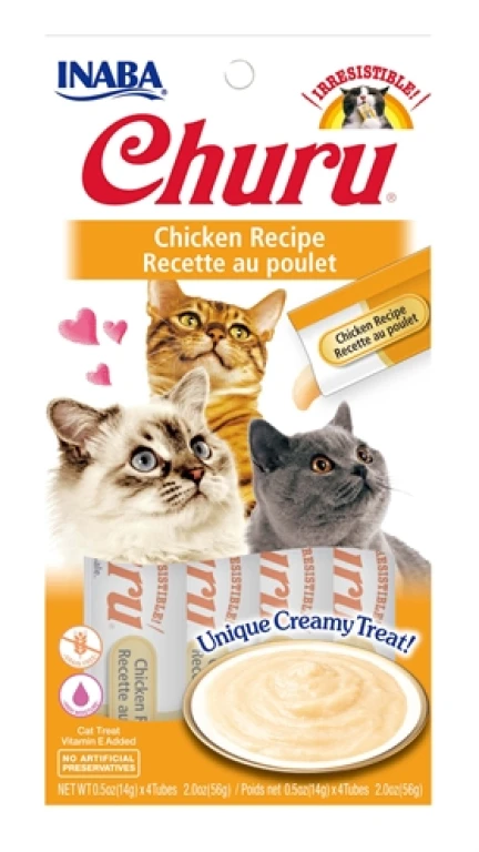 Kattensnack Kip 4x14 gram