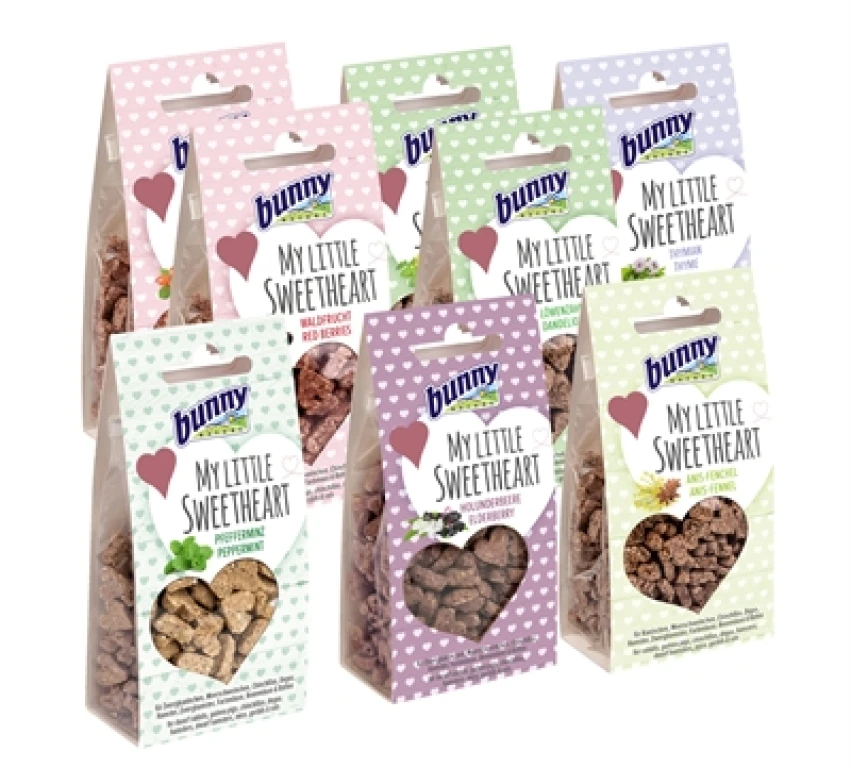 Knaagdier snacks My Little Sweetheart mix, set van 8 stuks