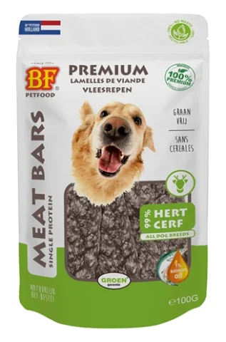 BF PETFOOD MEAT BARS HERT