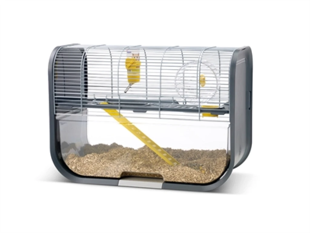 Hamsterkooi Antraciet / Zilver