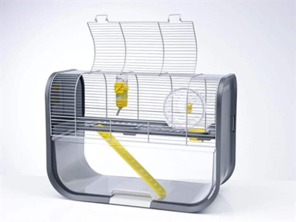 Hamsterkooi Antraciet / Zilver