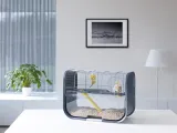 SAVIC HAMSTERKOOI GENEVA ANTRACIET / ZILVER