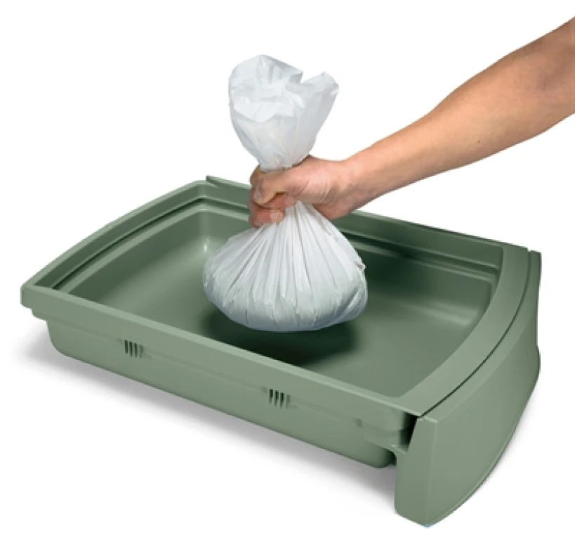 IMAC Kattenbak Zuma 2nd Life Groen 56x40x42,5 cm