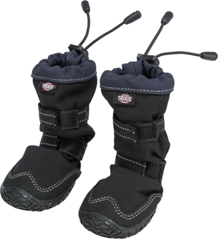 TRIXIE Pootbescherming Walker Active Long Zwart - S-M - set van 2