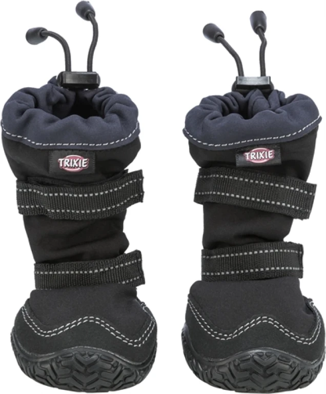 TRIXIE Pootbescherming Walker Active Long Zwart - Maat M-L - Set van 2
