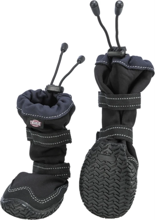 TRIXIE Pootbescherming Walker Active Long Zwart - Maat M-L - Set van 2