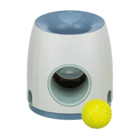 TRIXIE DOG ACTIVITY STRATEGIESPEL BALL&TREAT LICHTGRIJS / BLAUW