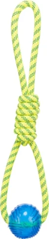 TRIXIE AQUATOY TOUW TREKSPEELTJE DRIJVEND POLYESTER GEEL / GROEN