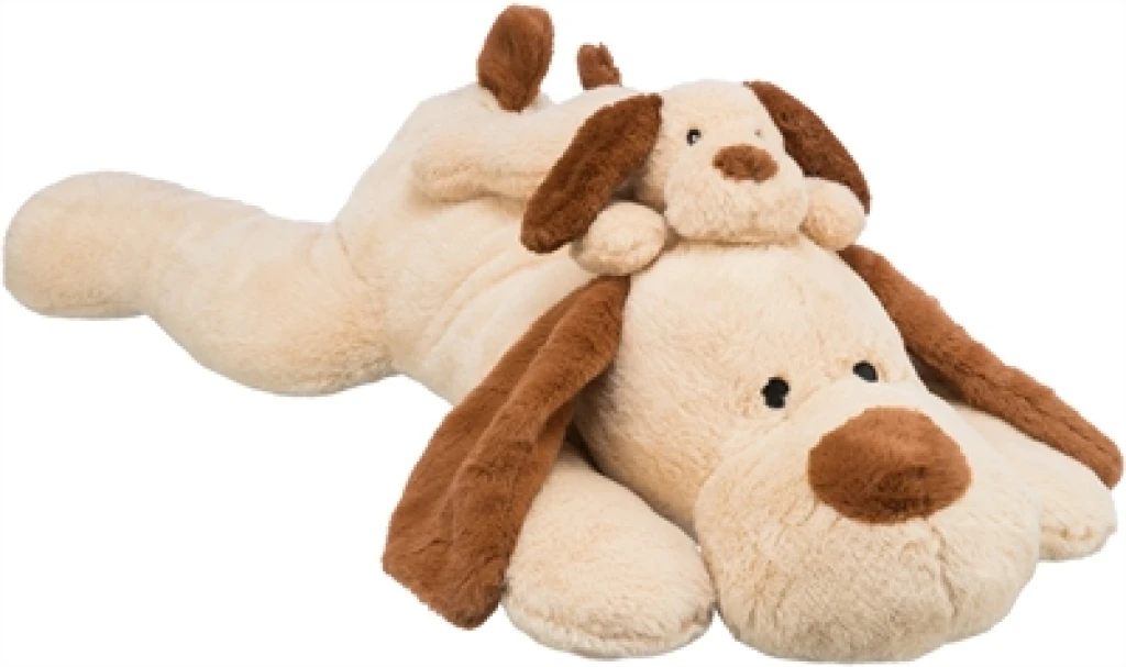 Knuffel Hond Benny Beige/Bruin 75 cm