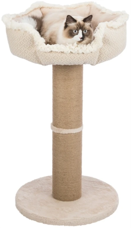 Trixie Krabpaal Boho Beige met Relaxmand - 1 stuk