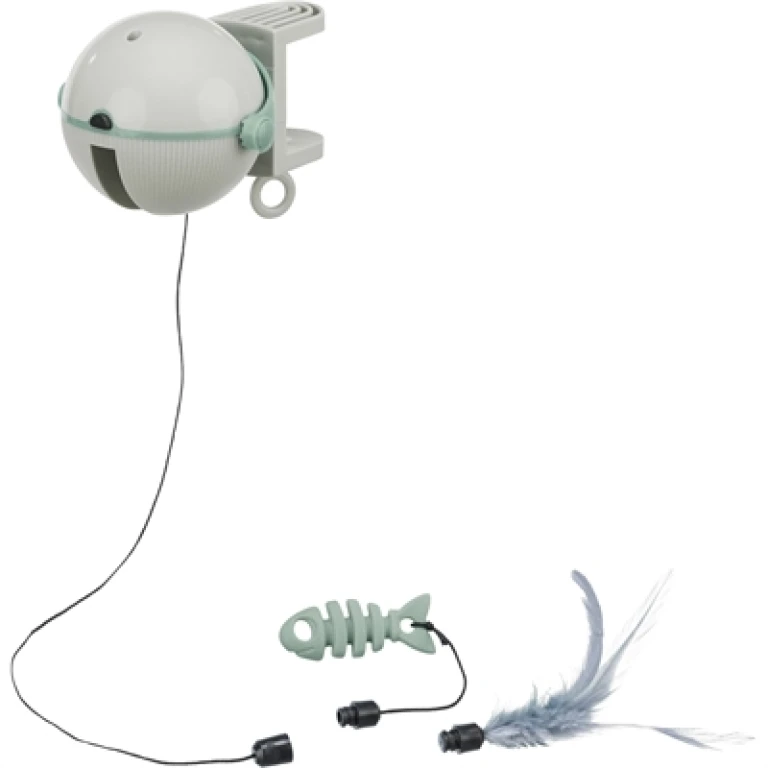 TRIXIE Catch It Automatisch Kattenspeelgoed Wit - 1 stuk