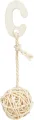 TRIXIE 3 ROTAN BALLEN MET BEL AAN TOUW NATUREL