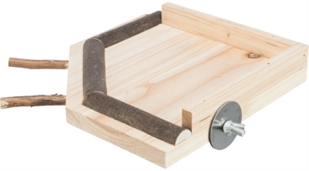 TRIXIE Landingsplaats met Zitstokken Hout Naturel - 1 stuk