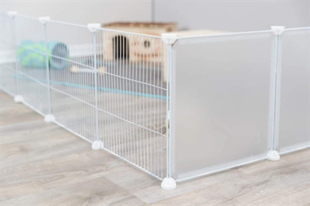 Trixie Indoorren voor Knaagdieren - Wit - 140 x 70 x 35 cm - 1 stuk