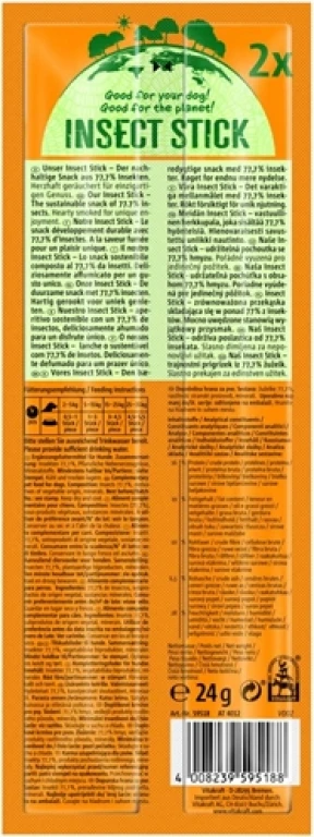 Hondensnacks Insecten Graanvrij 24 gram