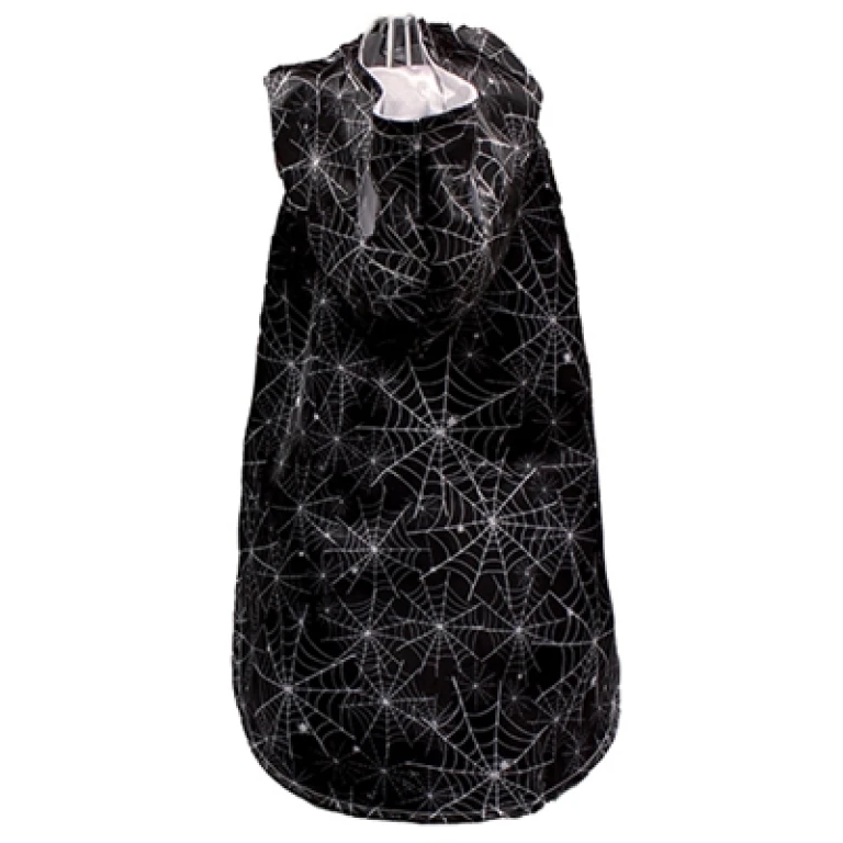 CROCI Hondencape Tricky Ghost - Zwart/Wit - 25 cm - 1 stuk