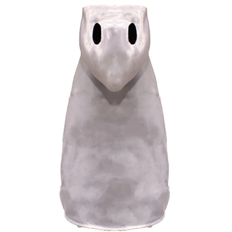 CROCI Hondencape Tricky Ghost Zwart/Wit 30 cm - 1 stuk